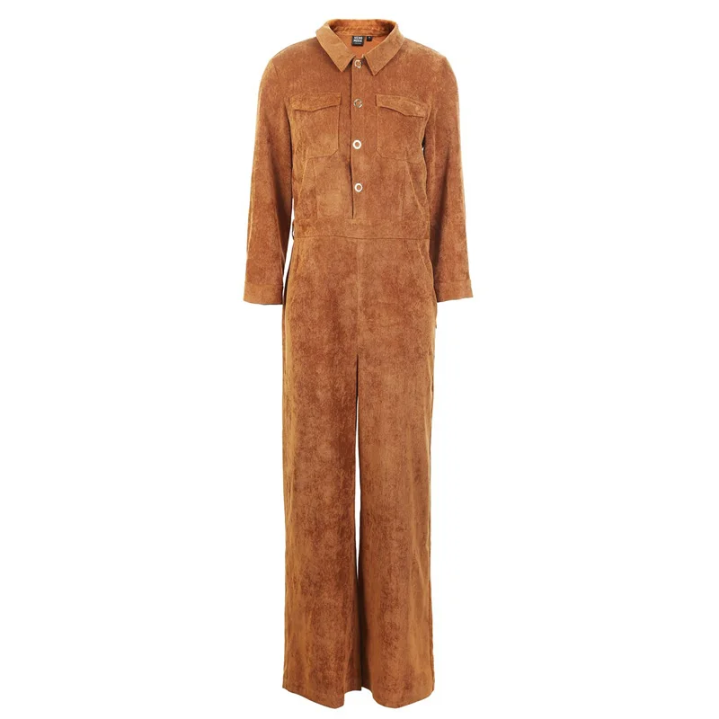 Женский укороченный комбинезон с отложным воротником Vero Moda 319144501|Женские