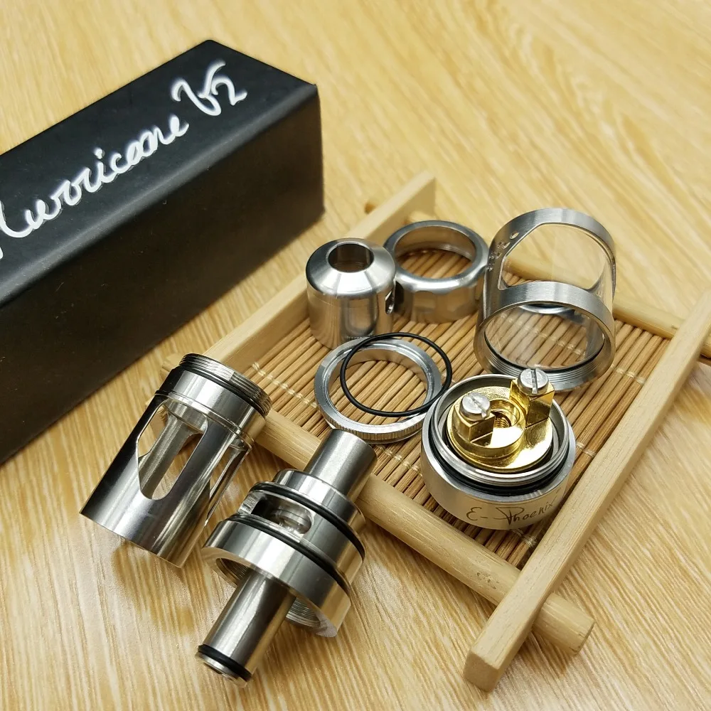 SXK Hurricane V2 RTA атомайзер 23 мм Диаметр 4 мл электронная сигарета Регулируемый