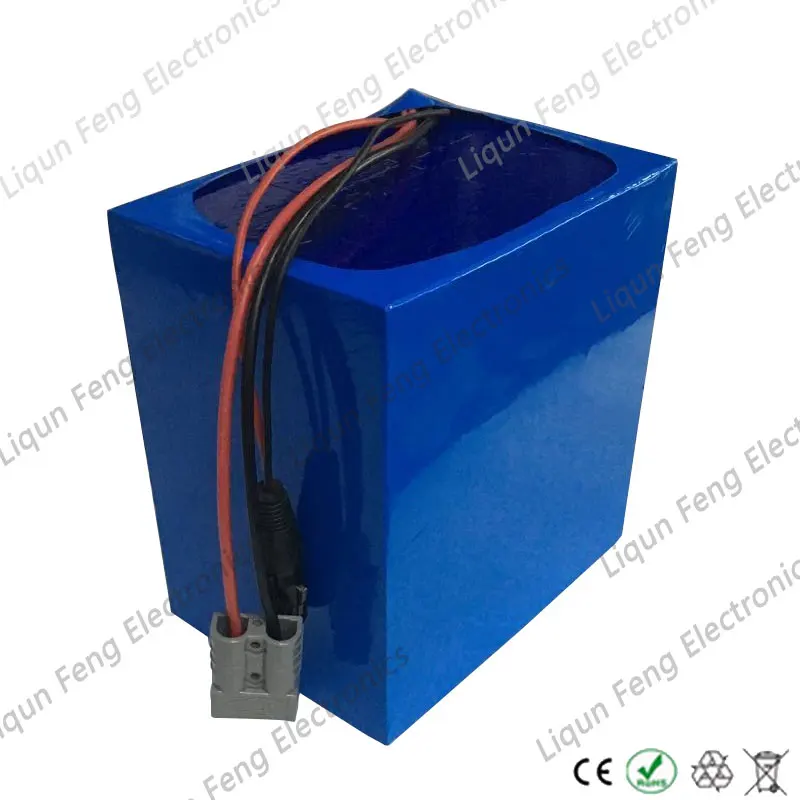 60V батарея 30AH 35AH 40AH 45AH 50AH литиевая электрического велосипеда Аккумулятор для 1500W