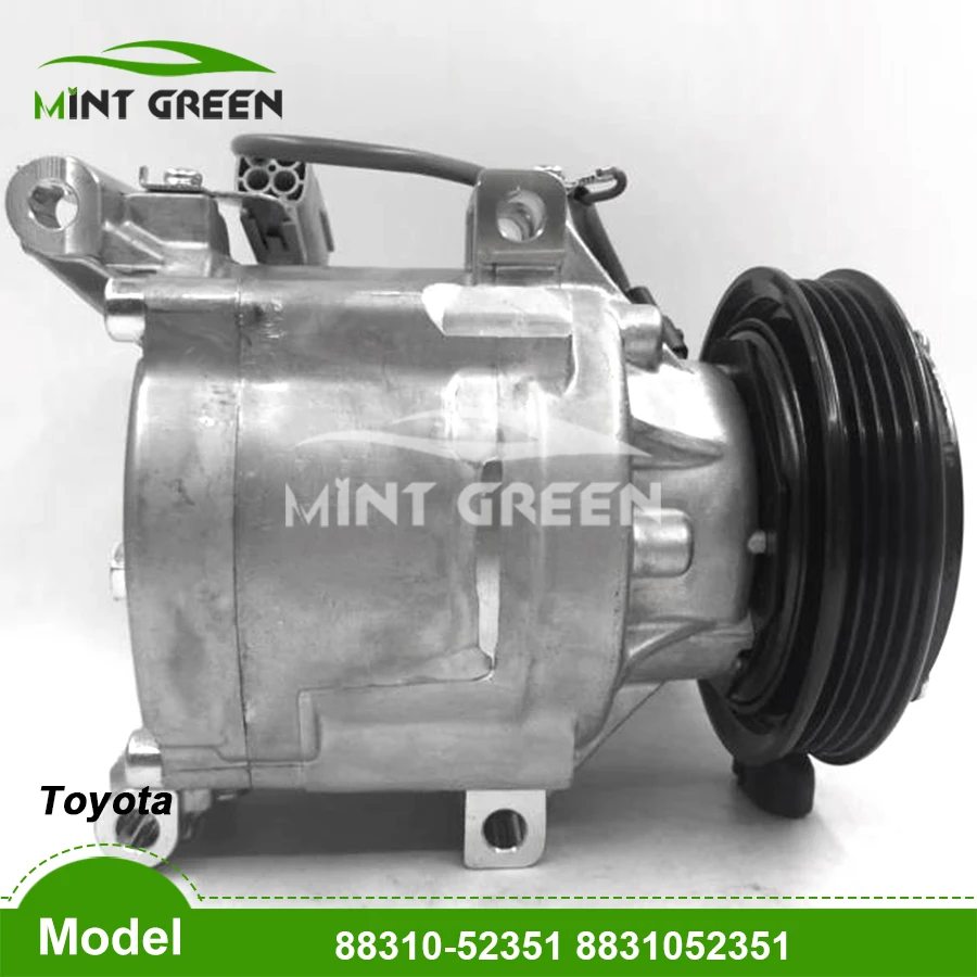 Компрессор кондиционера SCSA06C для автомобиля Toyota echo 88310-52351 88320-52400 447260-7842 447180-8750 4PK |