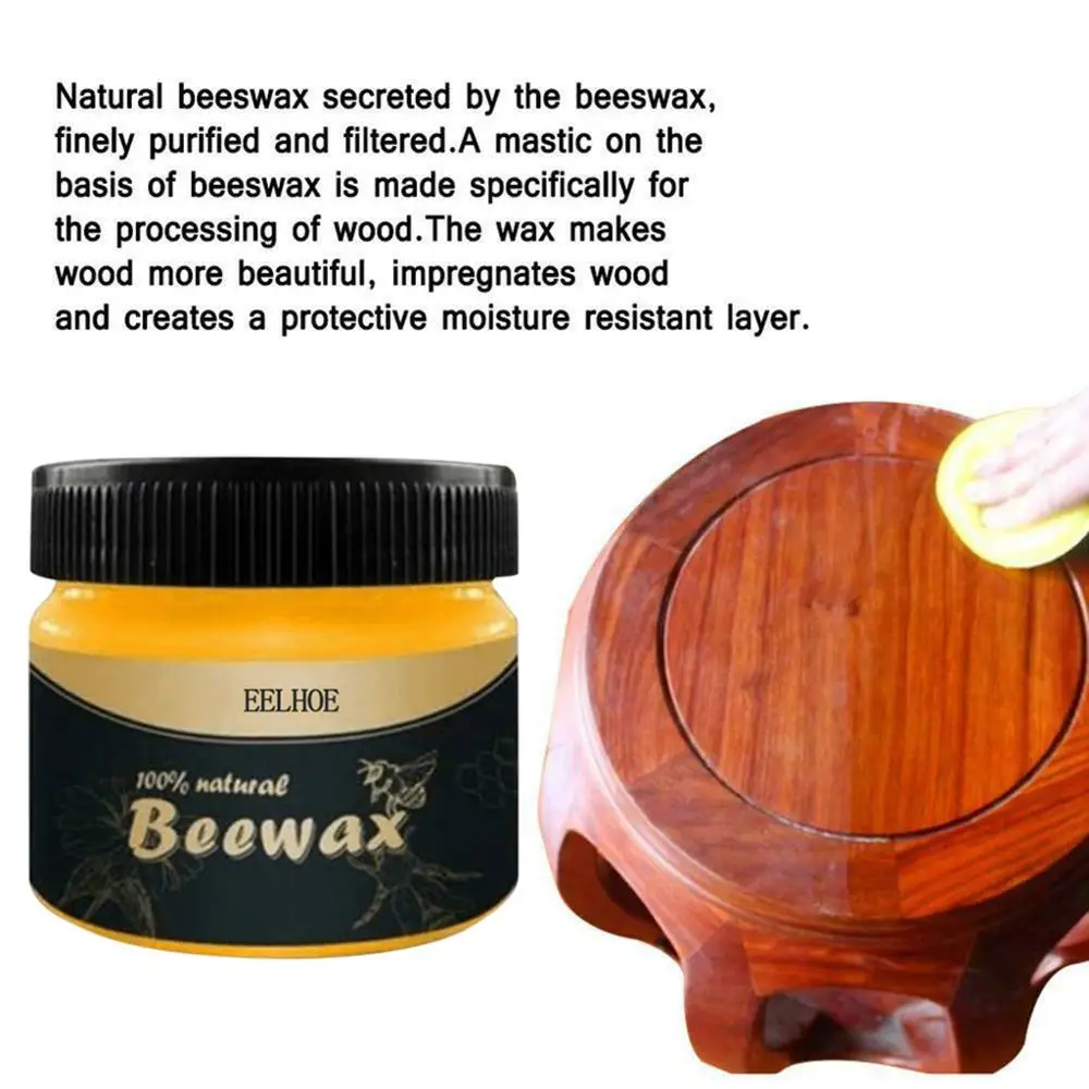 Деревянный приправа Beewax комплексное решение мебель уход пчелиный воск для