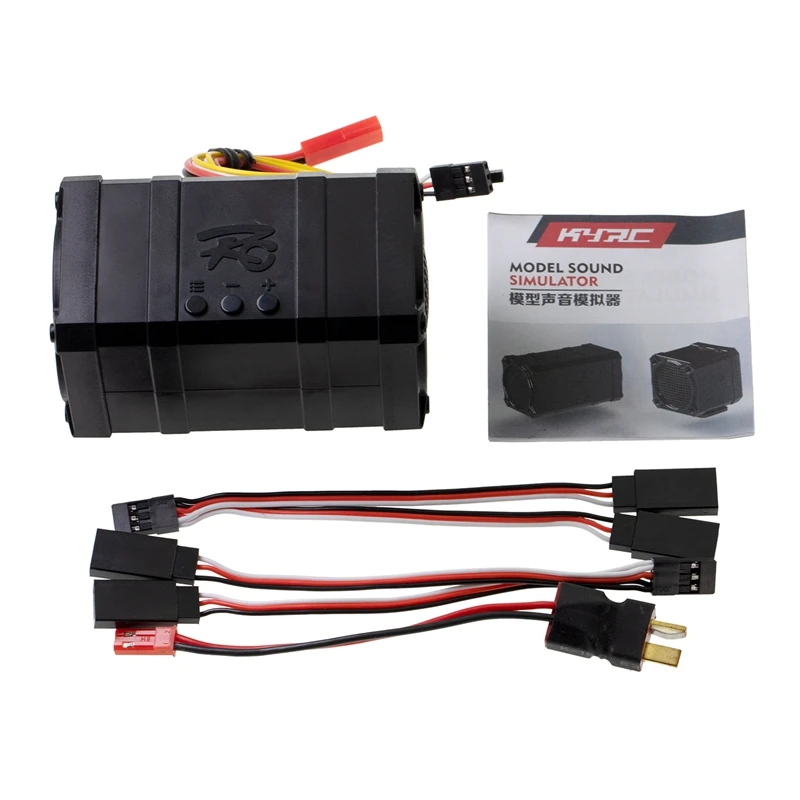 

RC Car Engine Sound Simulator Kit 10 Styles Sound Mode for 1/10 RC Model Car Crawler Truck on Road Parts