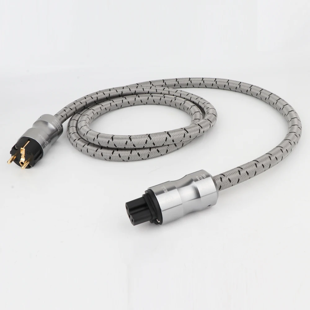

HI-End KRELL CRYO-156 schuko AC power cord power cable hifi EU standard audio CD amplifier amp power cables EU Plug Power