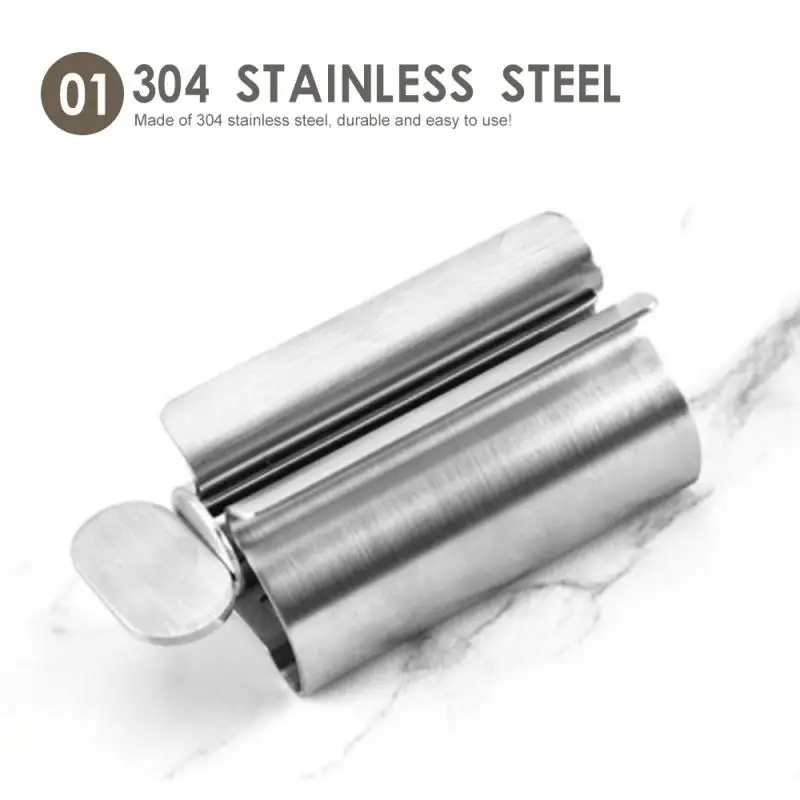 

Tooth Paste Dispenser Tube Squeezer Oral Care Accessories Makeup Tool Toothpaste Squeezer Facial Cleanser Press Rolling Holder