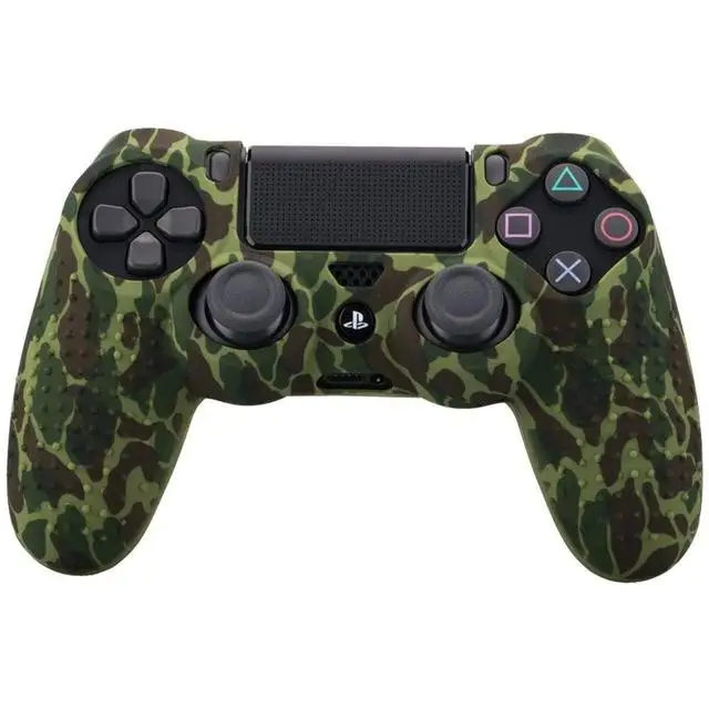 

Silicone Rubber Cover For SONY Playstation 4 PS4 Controller Protective Skin Hand Part With Rubber Dots