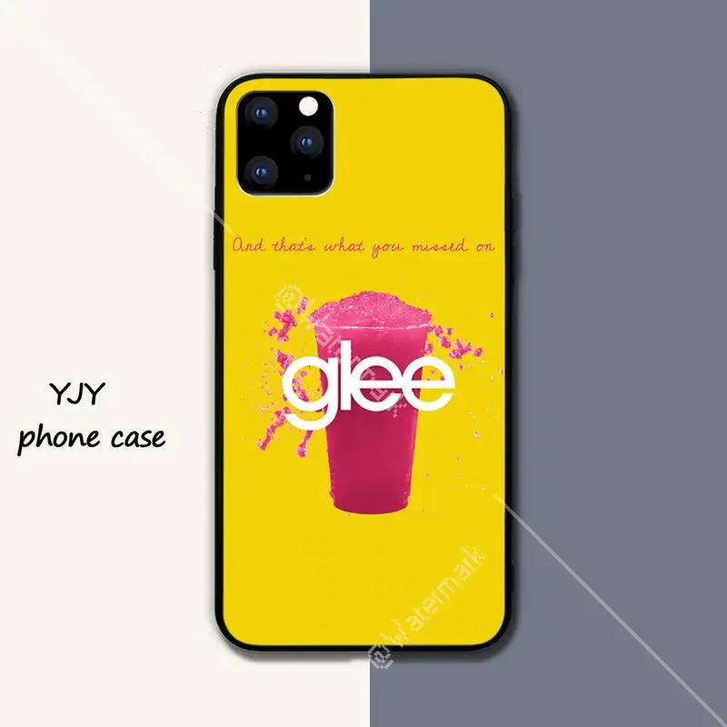 Yinuoda GLEE черный мягкий чехол для телефона iphone se 2020 6 6s 7 8 plus x xs max xr 11 12 pro funda |