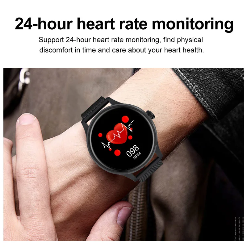 

LIGE 2020 New IP67 Waterproof Smart Watches Women watch Heart Rate Sleep Monitor Fashion Activity tracker Smartwatch For xiaomi