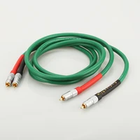 new high quality hifi audio pure copper hifi audio cable rca interconnect cable