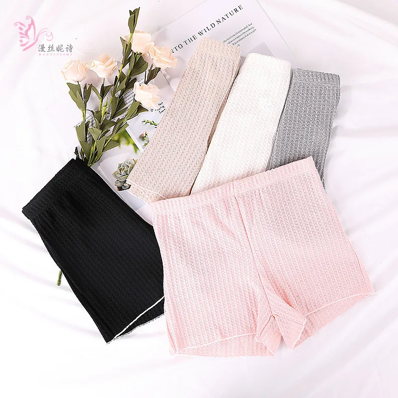 Женские шорты безопасности штаны средняя талия трусики девушки трусы боксеры