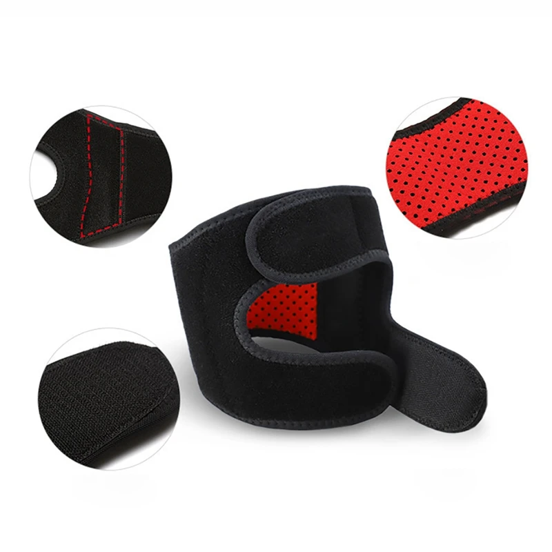 

1pc Knee Sleeve Pad Breathable Adjustable Leg Patella Protector Cover Sportswear Accessories Outdoor