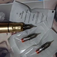 20 tattoo cartridge needles 1rl disposable sterilized tattoo cartridge needles for tattoo machine pen makeup tattoo gun machine