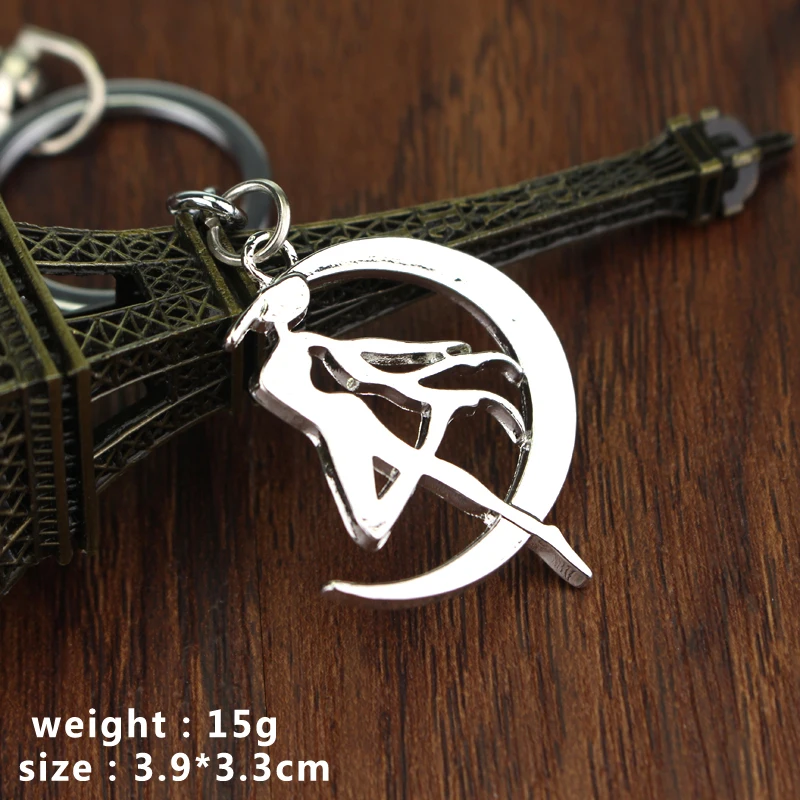 Keychain Japanese Anime Moon Cosplay Costume Props Keyrings Cat Key Chain Car Keyring Women Girls Accessory Gifts | Украшения и