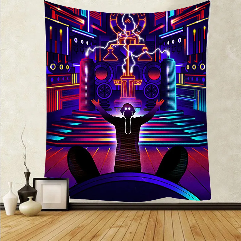 Художественный гобелен абстрактный фон тканевый домашний Настенный декор