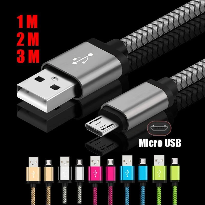 Универсальный кабель Micro USB для быстрой зарядки Samsung Galaxy Xiaomi Redmi Note 6 Pro 7A Usb зарядное