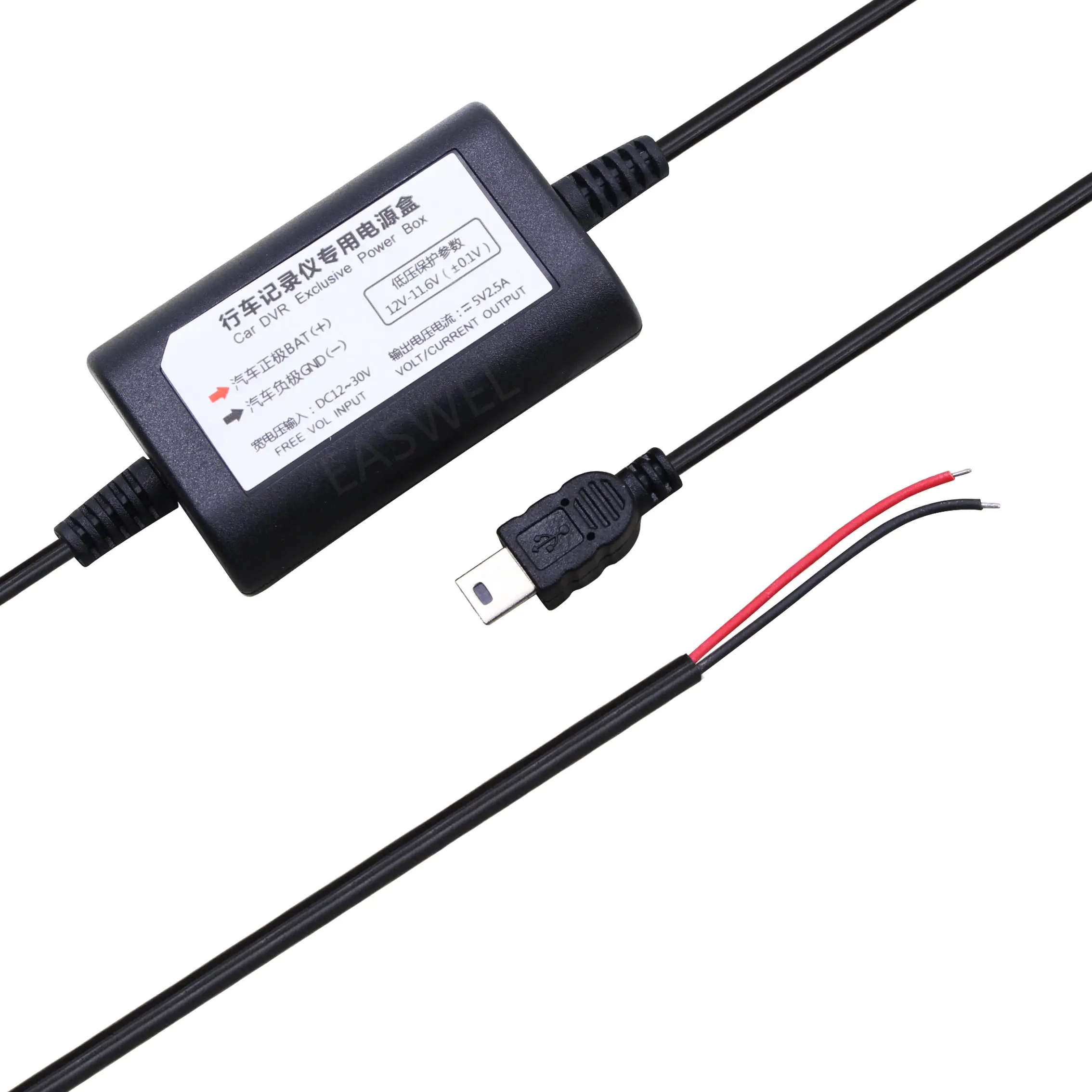 10 'Hardwire DC Автомобильное зарядное устройство Шнур питания для Magellan Mio Mivue 528 568 Garmin Dash Cam 10 20 30 35 iTeacker GT550ws hp F500 F800