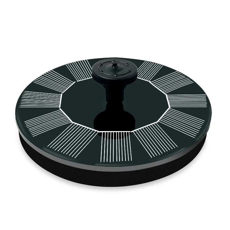 Мини Солнечный водяной фонтан насос плавающая птица ванна Бесщеточный для сада