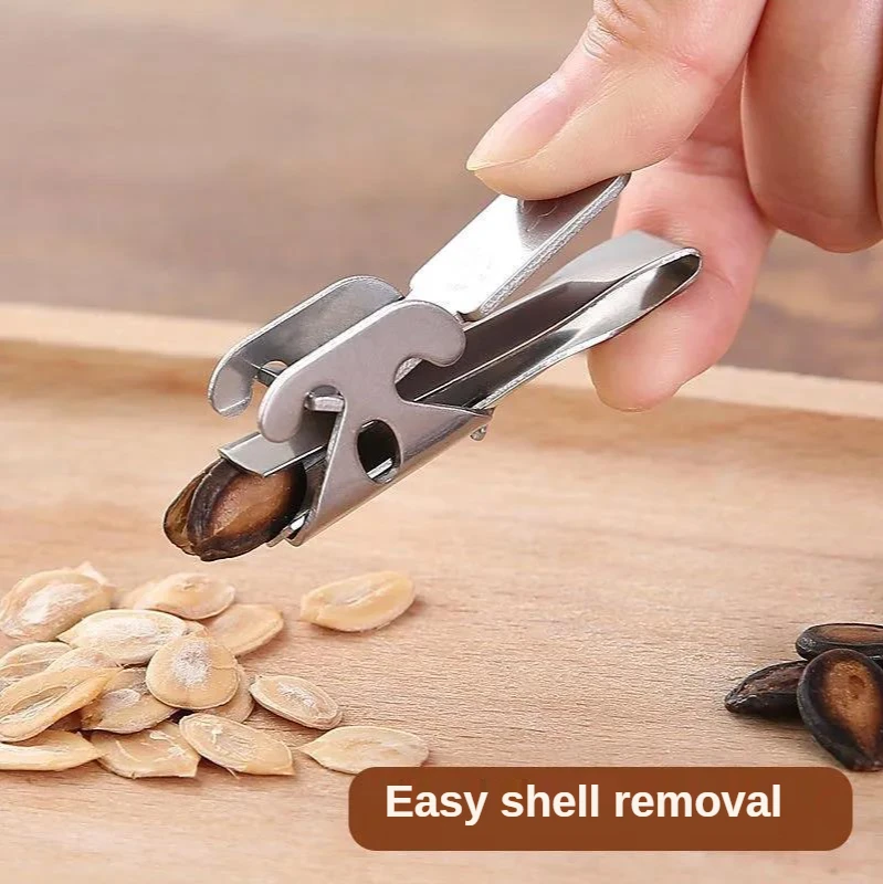 

Stainless Steel Melon Opener Melon Seed Peeler Automatic Shelling Machine Sunflower Melon Seed Lazy Artifact Opener Nutcracker