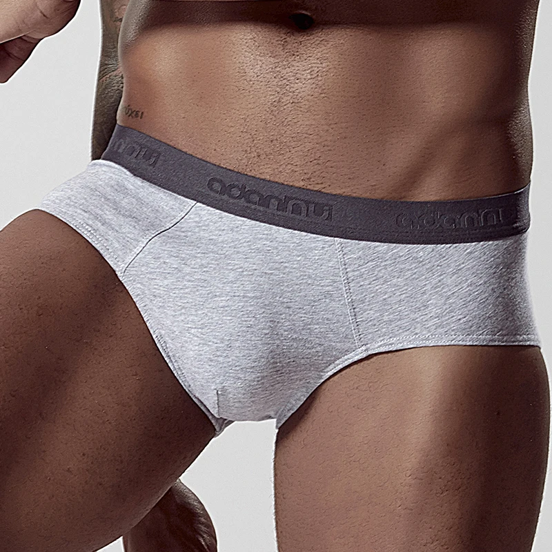 

Solid Sexy Gay Men Underwear Briefs Slip Cuece Male Panties Brief Jockstrap Bikini Jock Strap Lingerie Man AD305