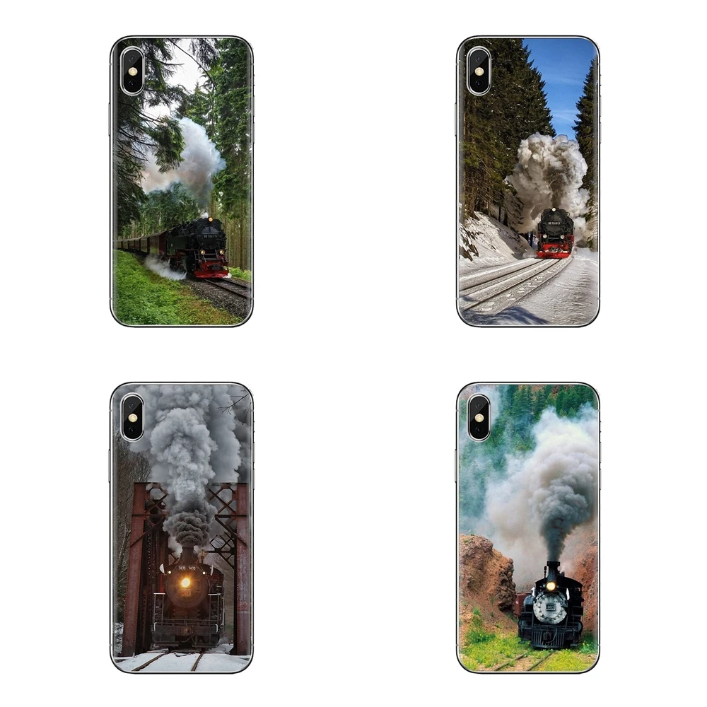 Чехол для телефона поезд с паровозом Galore старые поезда huawei G7 G8 P7 P8 P9 P10 P20 P30 Lite Mini Pro