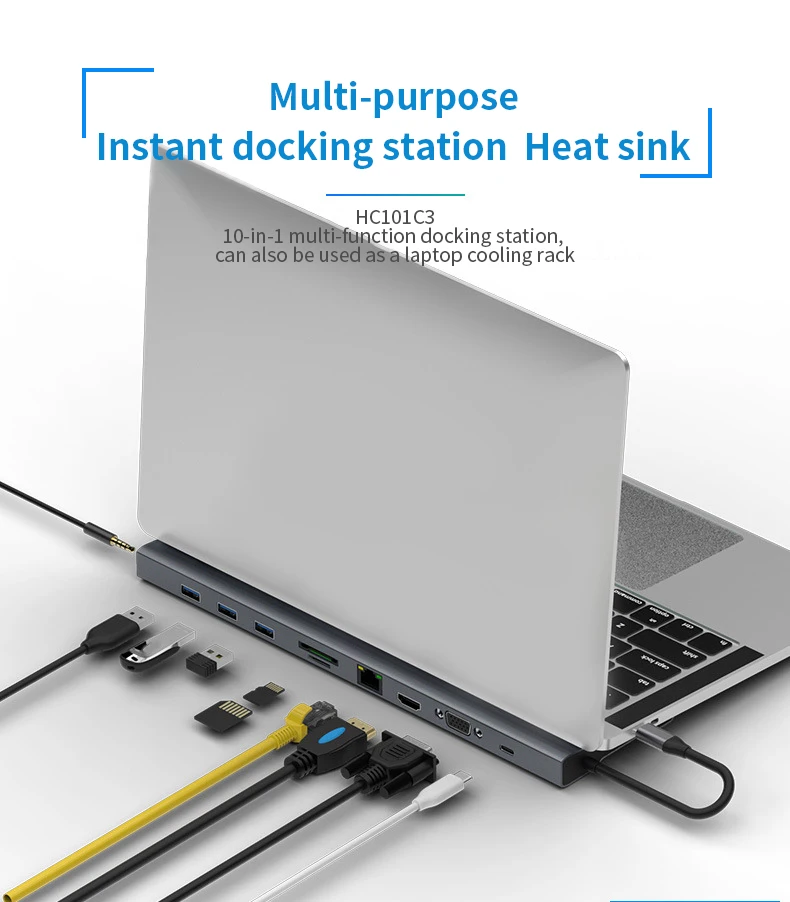 Концентратор C USB 3 0 концентратор Ethernet разъем типа PD для смартфона Huawei Xiaomi MacBook