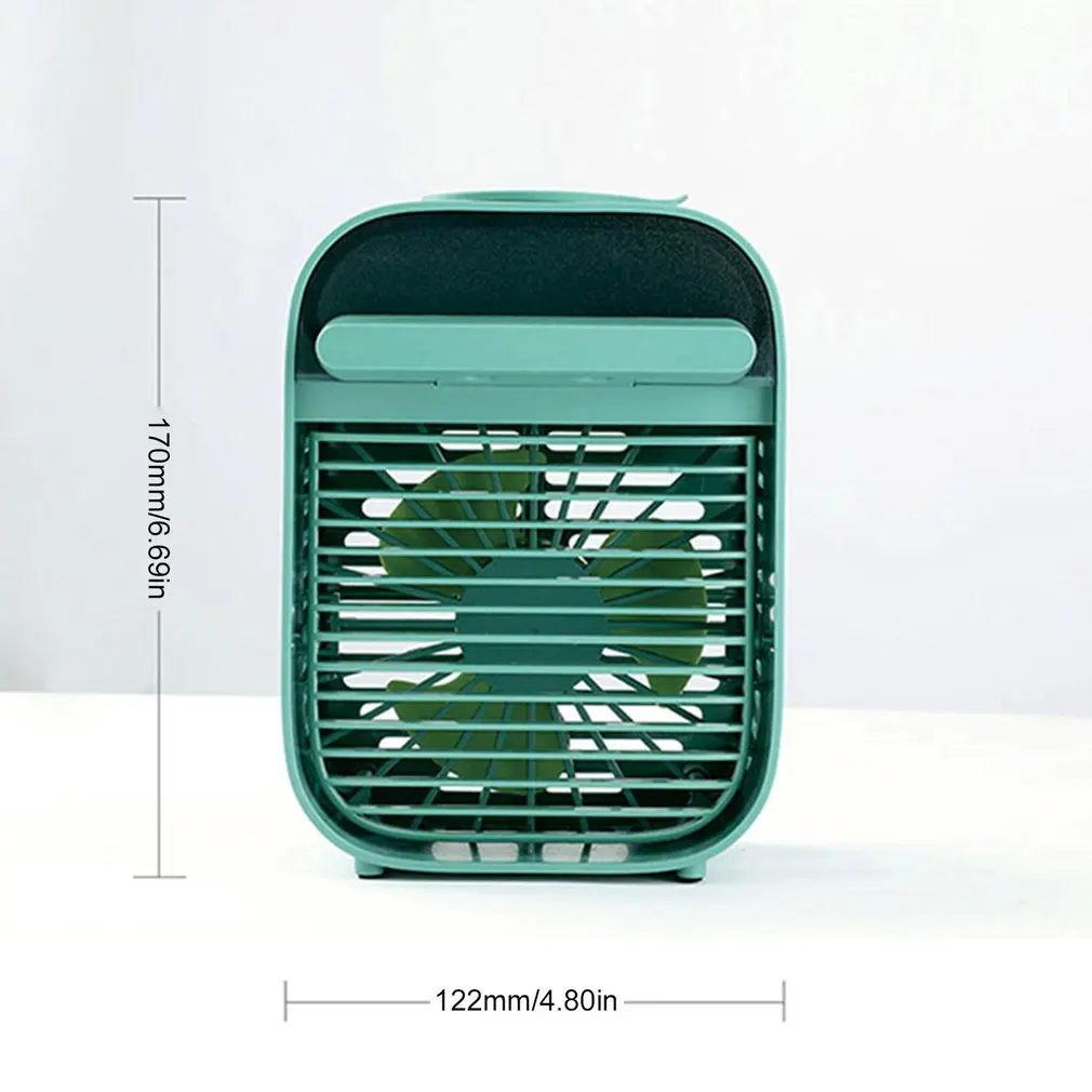

Portable Air Conditioner Fan Mini Cooling Fan Evaporative Humidifier Mute Desk Table Air Cooler For Home Car Office