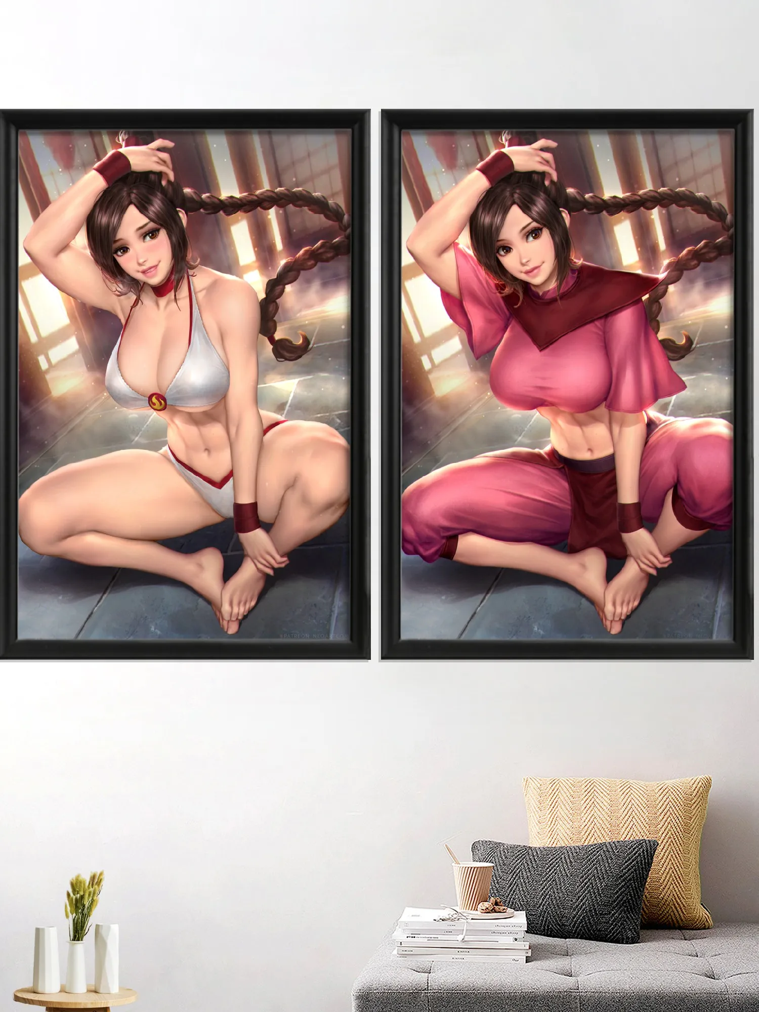 Ty Lee аниме мультфильм кавайная сексуальная обнаженная девушка аватар