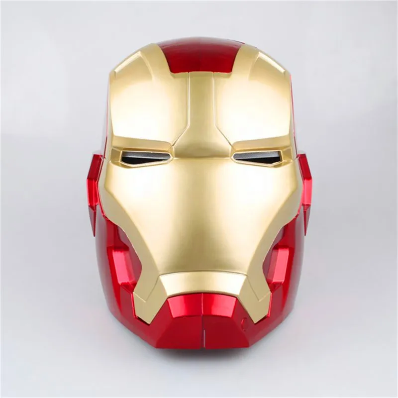 Новинка 1:1 маска Железного человека шлем Косплей Tony Stark Marvel супергерой сенсорная