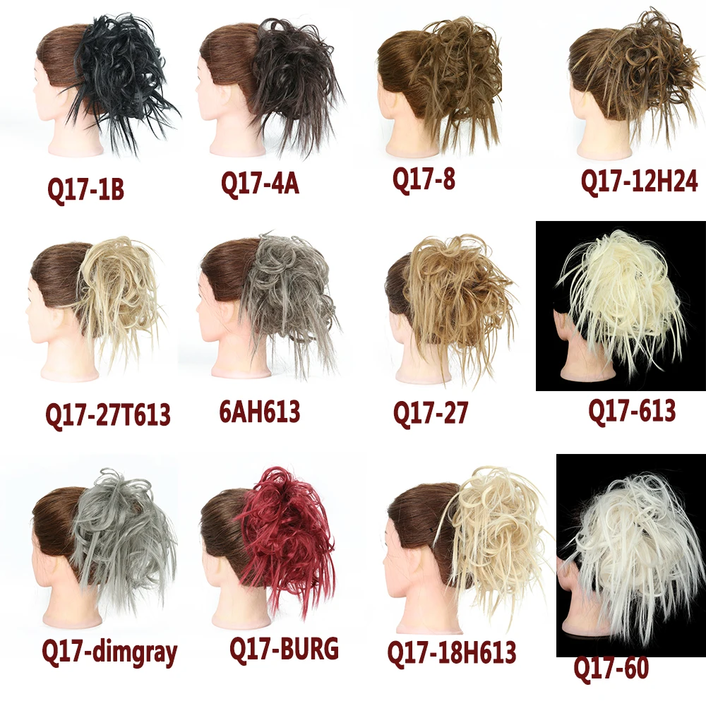 Синтетический шиньон для конского хвоста эластичная лента волос прямой