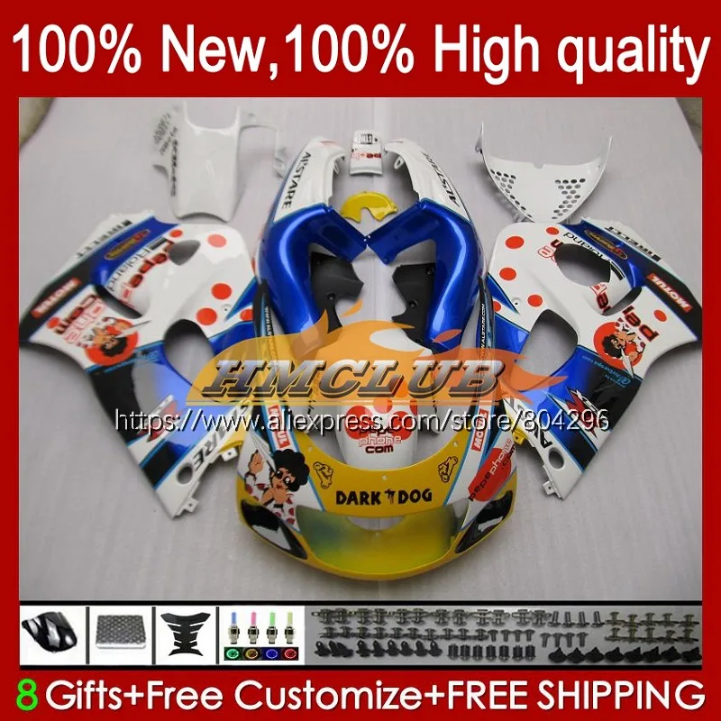 

Body For SUZUKI GSX-R600 GSXR750 GSXR 600 750 SRAD Pepephone hot 1No.62 GSXR600 96 97 98 99 00 1996 1997 1998 1999 2000 Fairings