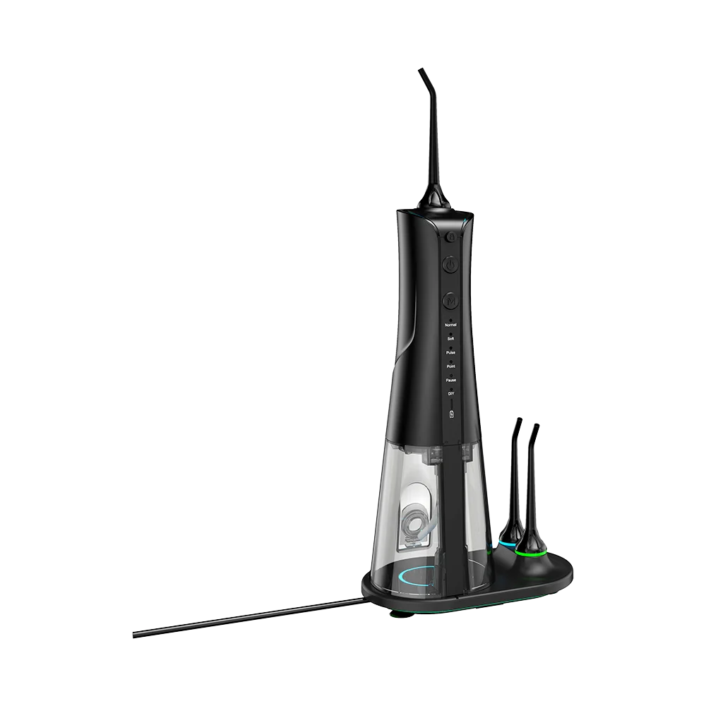 

Portable Dental Water Flosser Calculus Oral Irrigators With USB Inductive Rechargeable Water Jet Floss Waterproof Teeth Cleaner