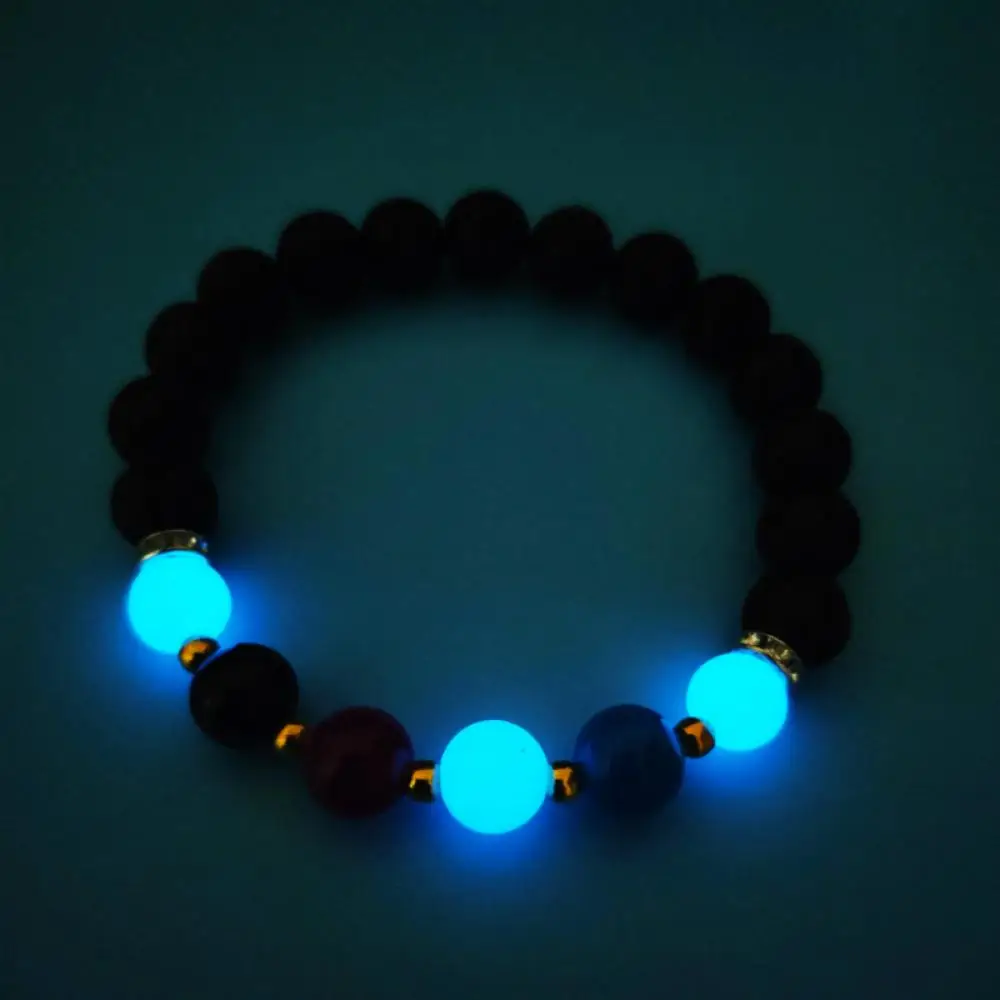 Новинка светится в темноте женский браслет с бусинами ювелирное изделие ручной