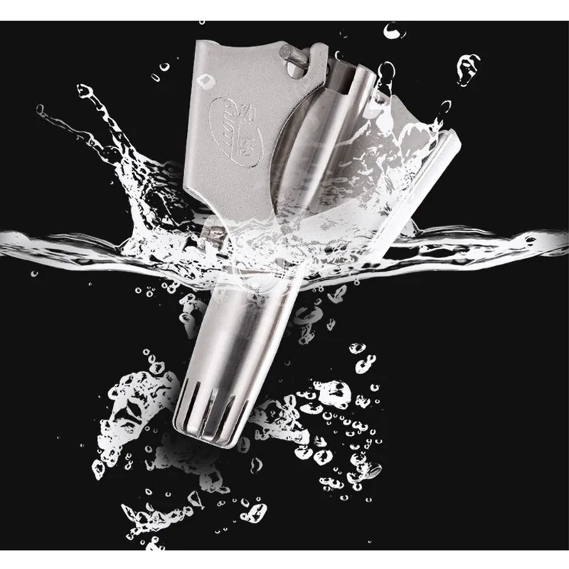 Триммер для носа мужской из нержавеющей стали ручной моющийся | Красота и