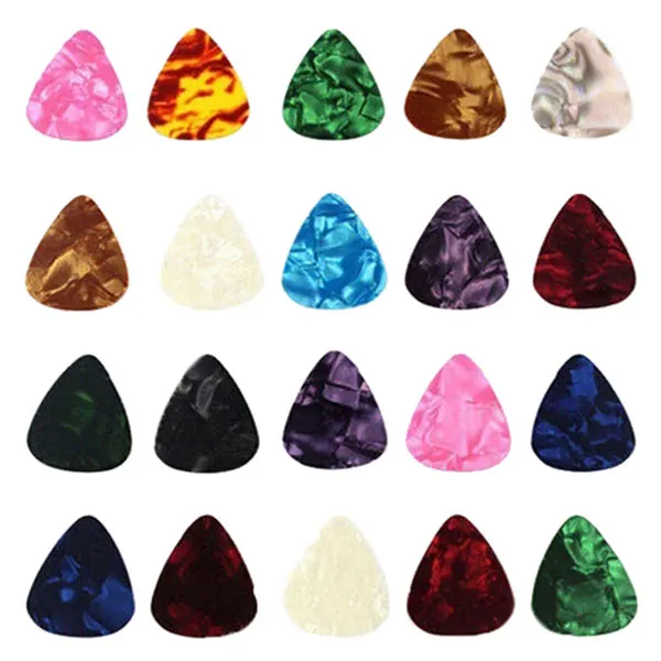 

10/20 шт. Новые акустические палочки s Plectrum Celluloid аксессуары для электрической гитары 0,46 мм 0,71 мм 0,96 мм AC889