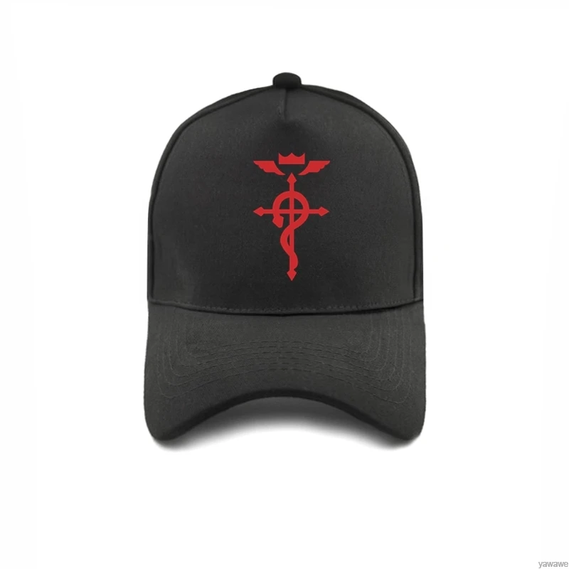 

Fullmetal Alchemist Baseball Caps Men Cotton Anime Hat Women Unisex Peaked Caps
