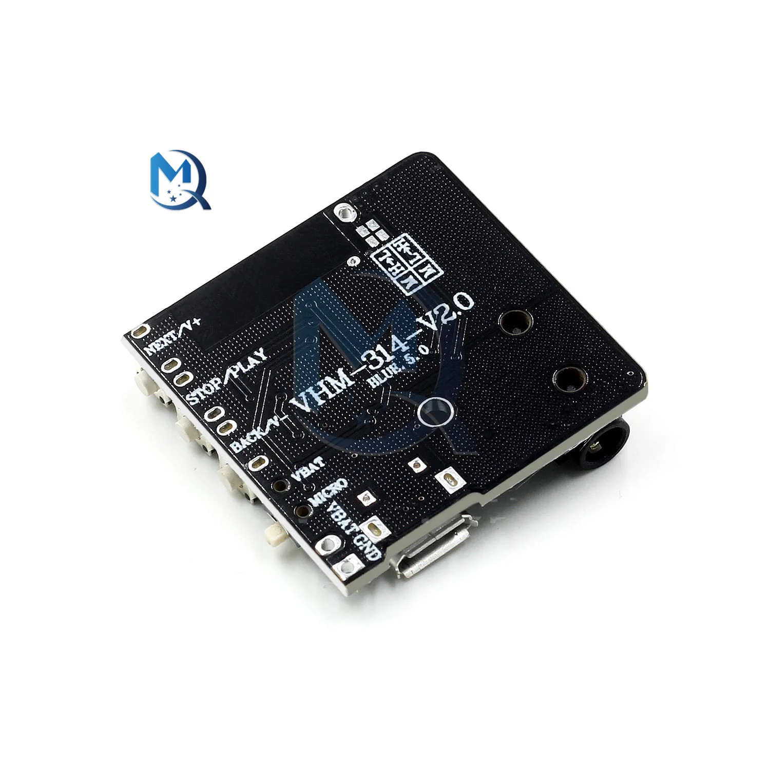 HM-314 V2.0 Bluetooth аудио приемник декодер плата Micro USB MP3 музыкальный плеер без потерь