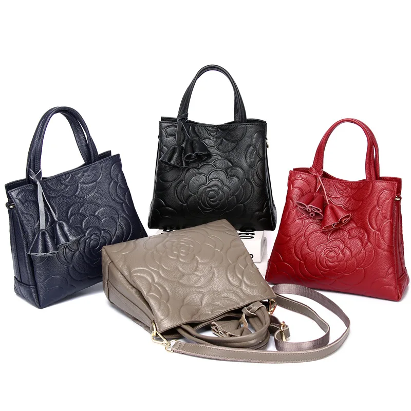 Женская сумка-тоут BRIGGS из натуральной коровьей кожи вместительная сумка на плечо