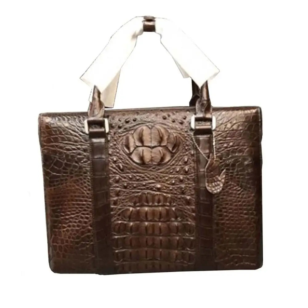 

Мужская сумка-портфель XHPJ Siam, из крокодиловой кожи