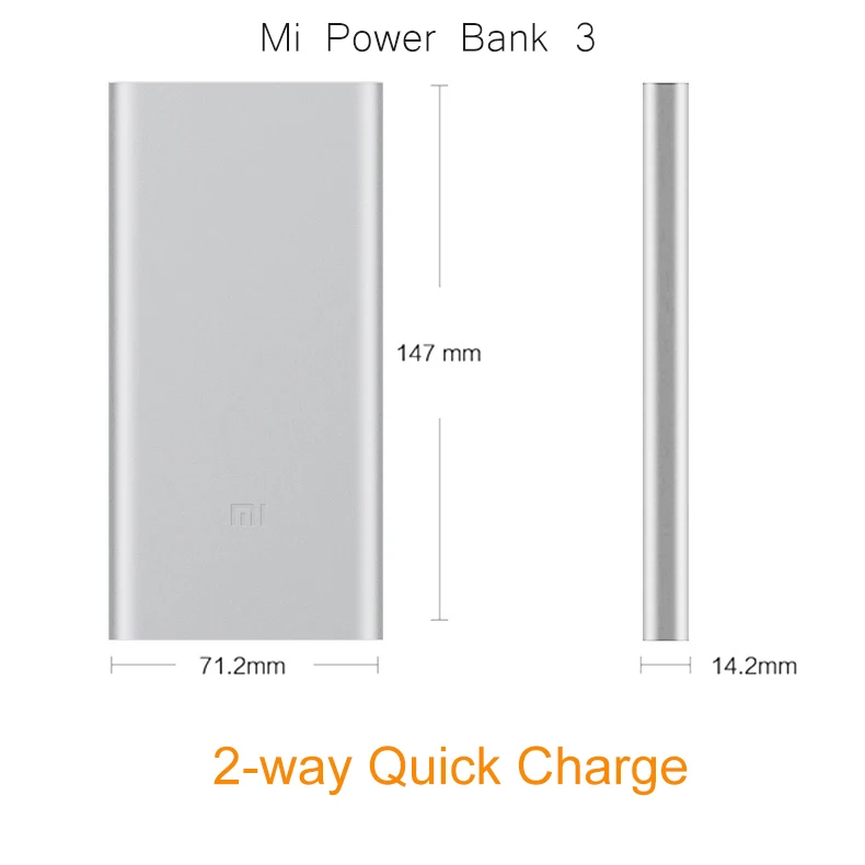 Новинка, Xiaomi Mi внешний аккумулятор 3, 10000 мА/ч, внешний аккумулятор, портативный аккумулятор, быстрая зарядка, 10000 мА/ч, внешний аккумулятор, поддерживает зарядку 18 Вт