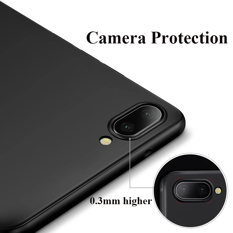 Чехол UPaitou для Huawei Honor 20 10 Lite 10i 20i View Note Матовый ультратонкий Мягкий силиконовый