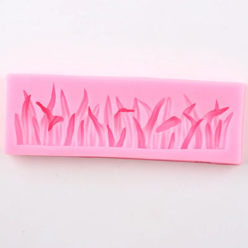 Трава Форма силиконовые формы для тортов кайма мастики ребенка инструменты