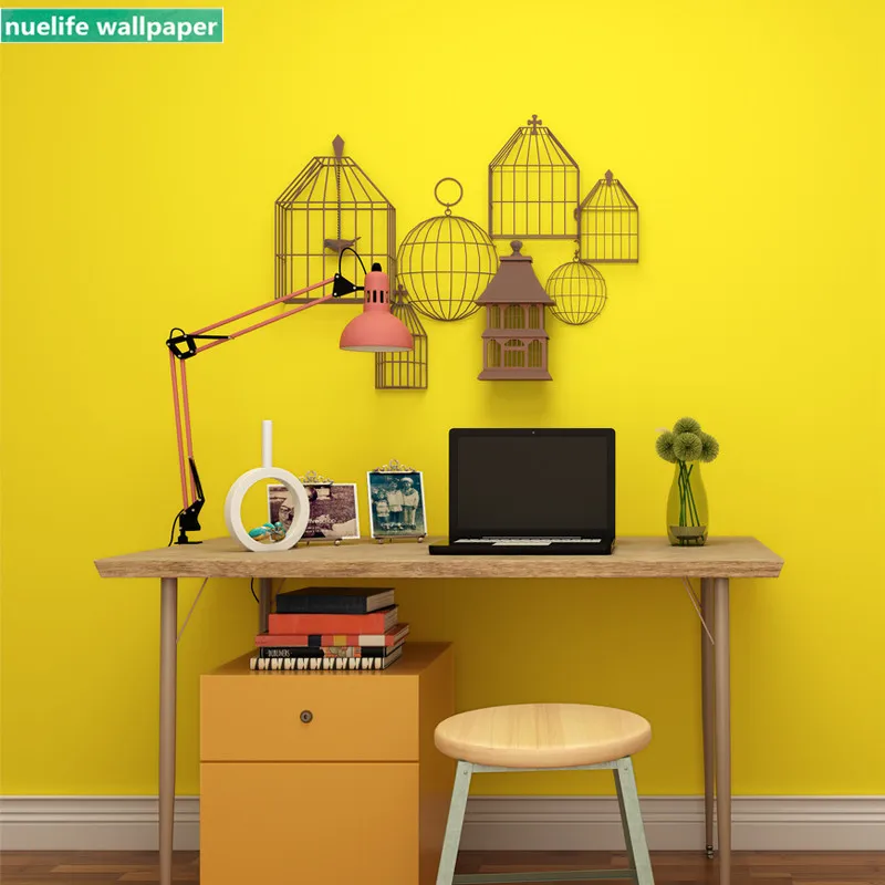 Небесно-голубые темно-синие розовые красные черные зеленые нетканые обои для