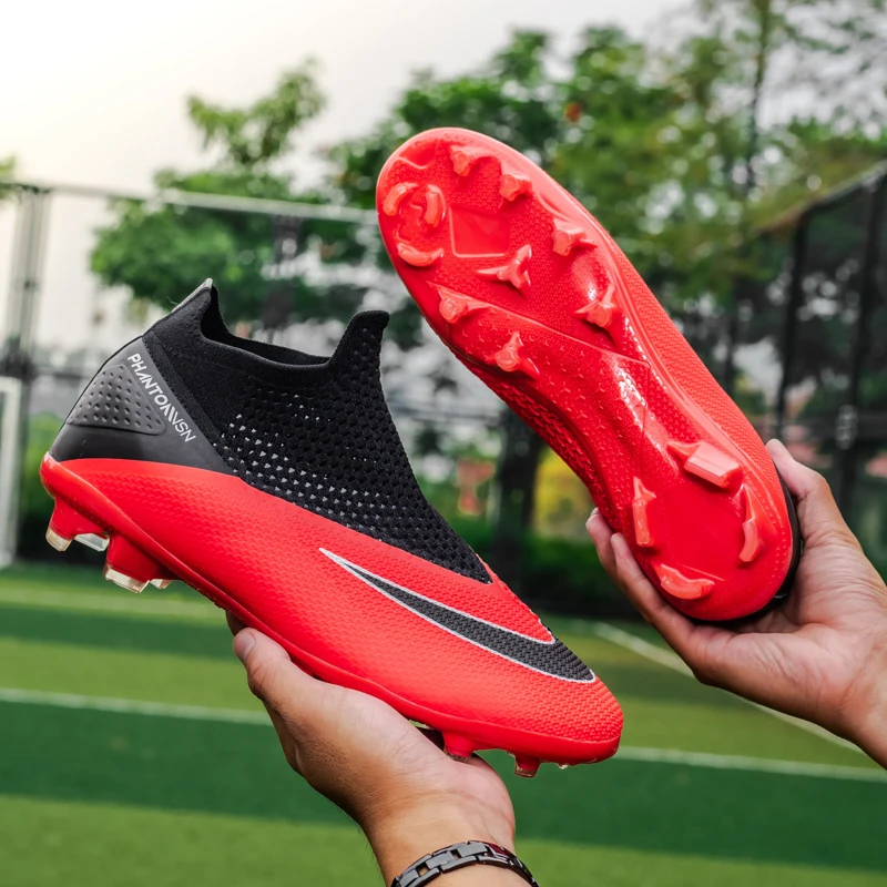 

Мужские футбольные ботинки, профессиональная обувь для активного отдыха, оригинальные футбольные бутсы для взрослых и детей, мужские футбо...