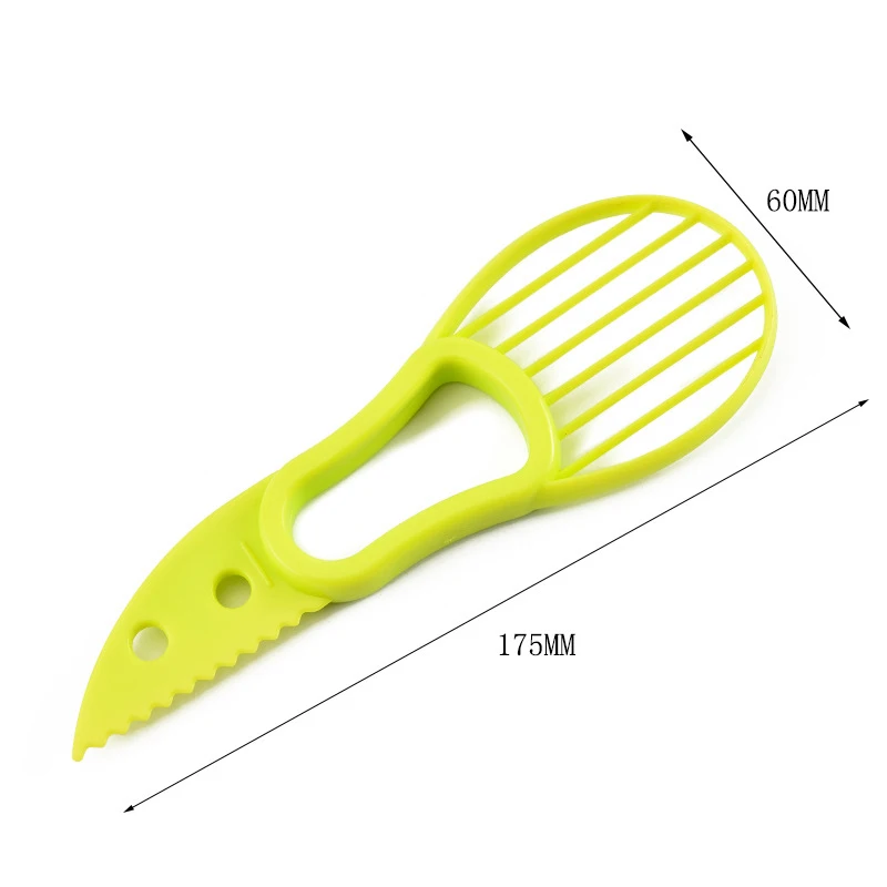 

Avocado Slicer Shea Corer Butter Fruit Peeler Cutter Pulp Separator Plastic Knife Kitchen Vegetable Tools Kitchen Gadgets