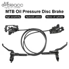 Гидравлический дисковый тормоз MEROCA M800 для горного велосипеда, тормоза 8001400 мм, ротор 160 мм, горный велосипед, передниезадние двусторонние дисковые тормоза