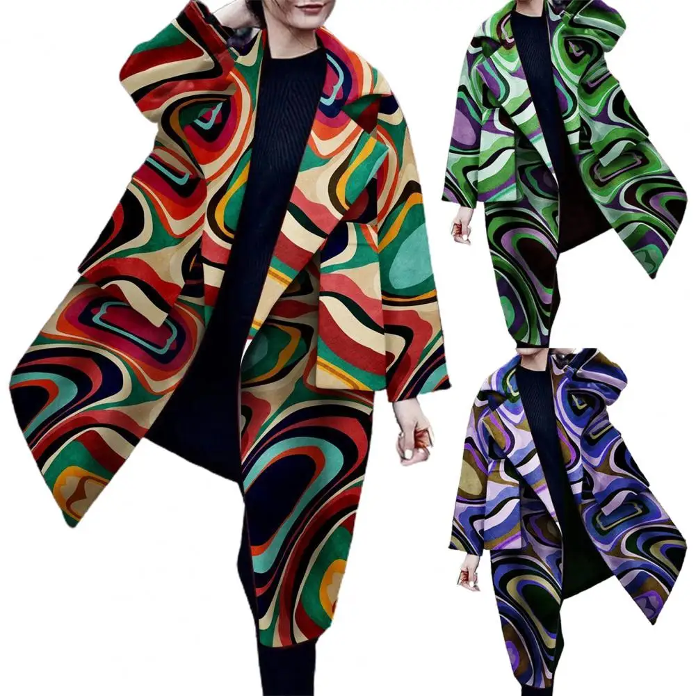 

All Match Stylish Good-looking Spring Jacket Long Sleeve Autumn Trench Long for Dating