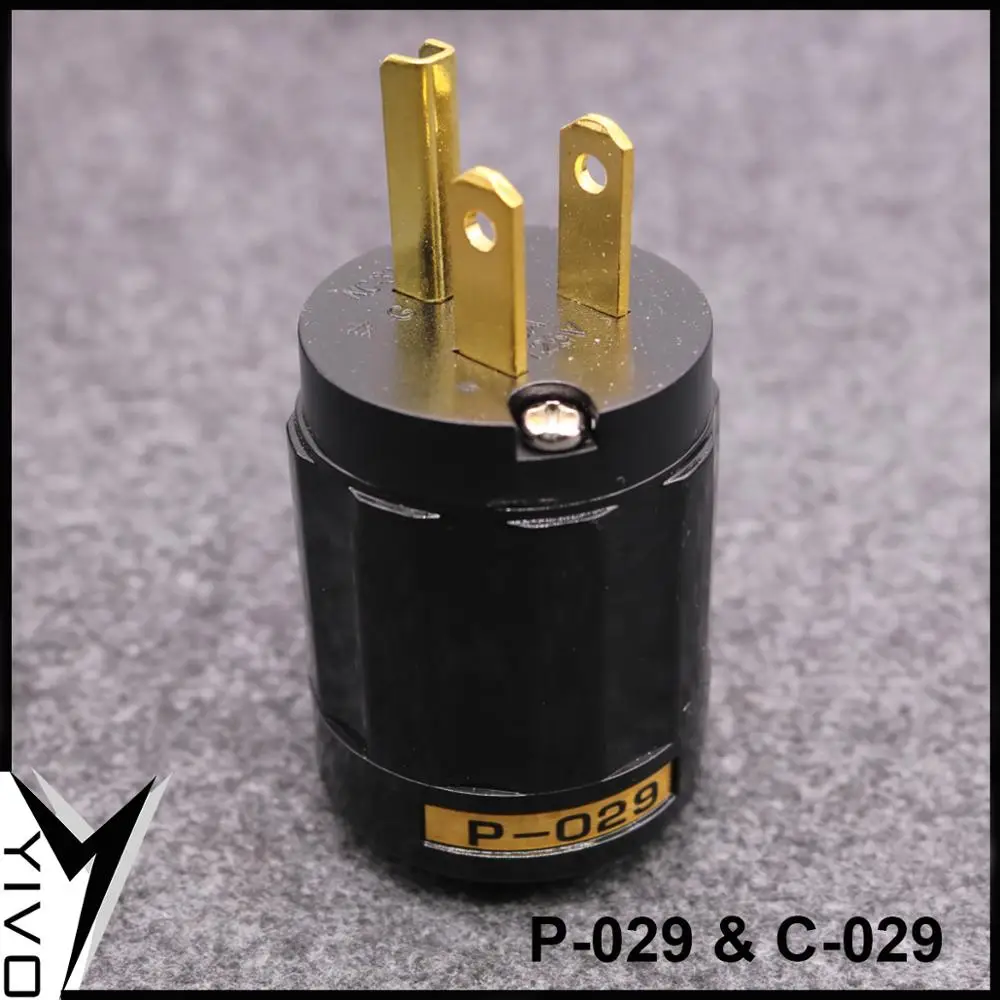 Электрическая вилка переменного тока XSSH Audio YIVO HIFI P029 C029 IEC US 3 контакта 16a