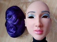 kristen face mask realistic soft silicone female mask for masquerade halloween mask for crossdresser drag queen transgender 3g