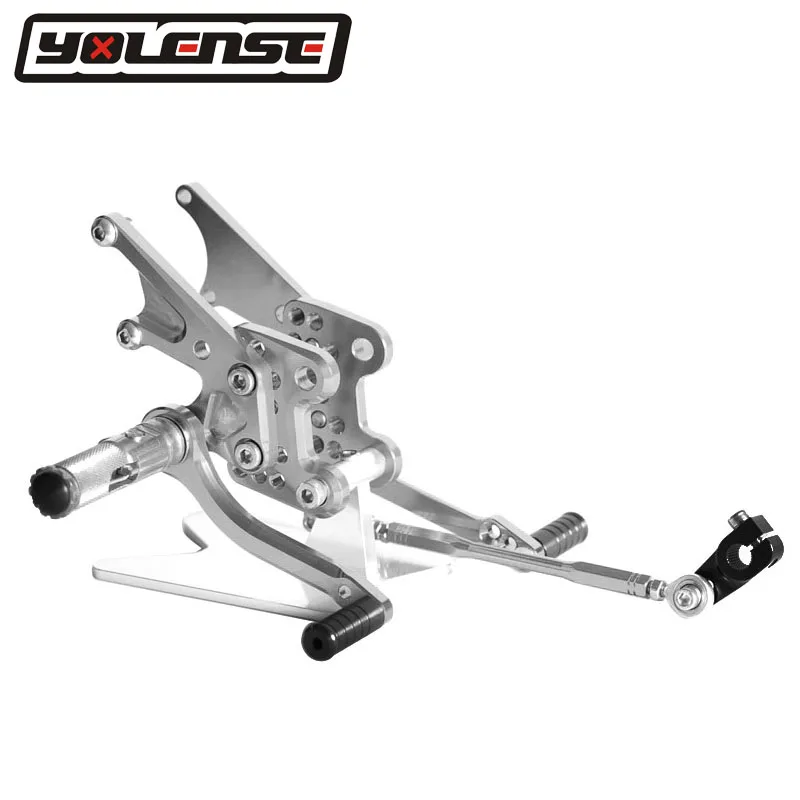 

CNC Aluminum Motorcycle Adjustable Rearsets Rear Sets Foot Pegs For Kawasaki ZX-14R ZX14R ZX 14R 2017