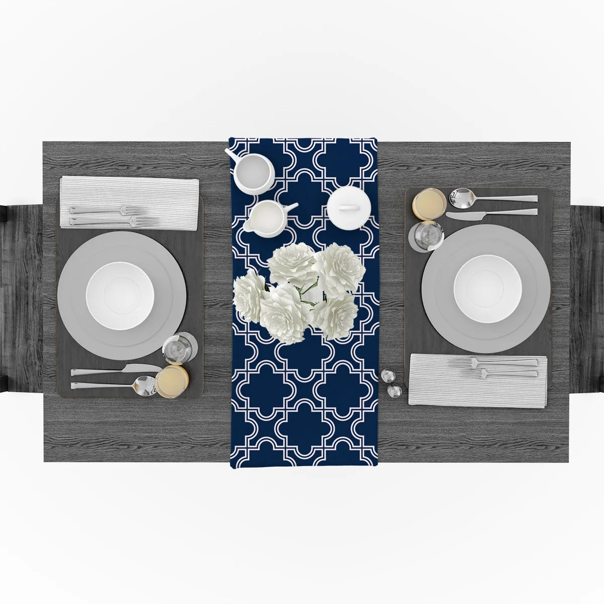 Современная скатерть с марокканским узором для свадебной вечеринки