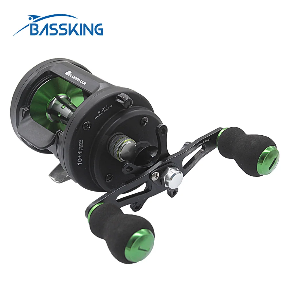 Рыболовная катушка BASSKING блесна для заброса приманки CB100 CB300 10 + 1